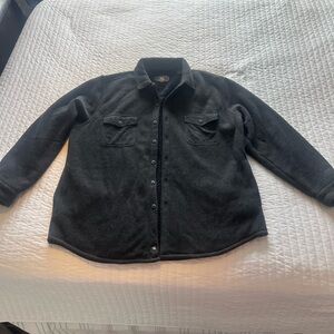 Freedom Foundry Black Sherpa Jacket